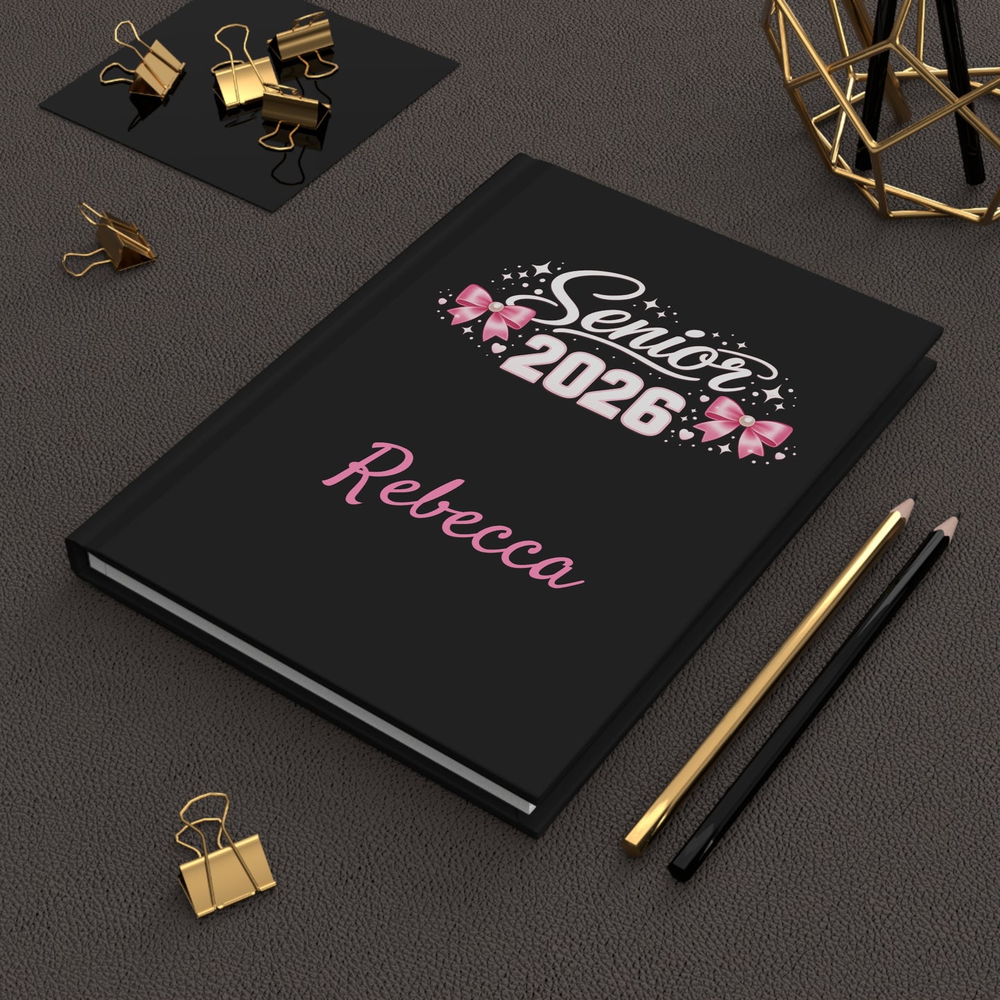 Senior 2026 Hardcover Journal | Personalized Name Option