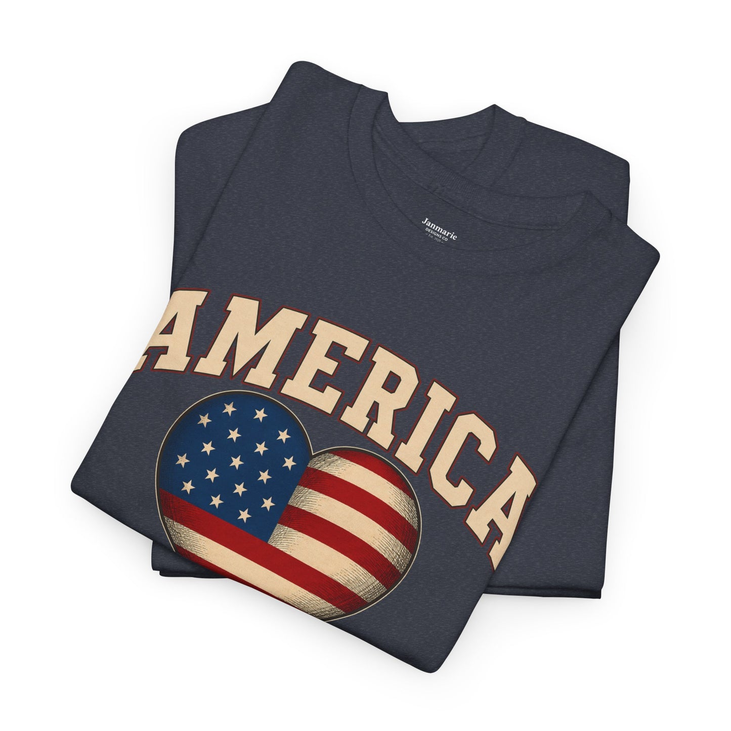 America 250 Shirt, Patriotic Heart Shirt, Land That I Love Tee, USA 1776 2026 Shirt, Fourth of July Shirt, Americana Graphic Tee