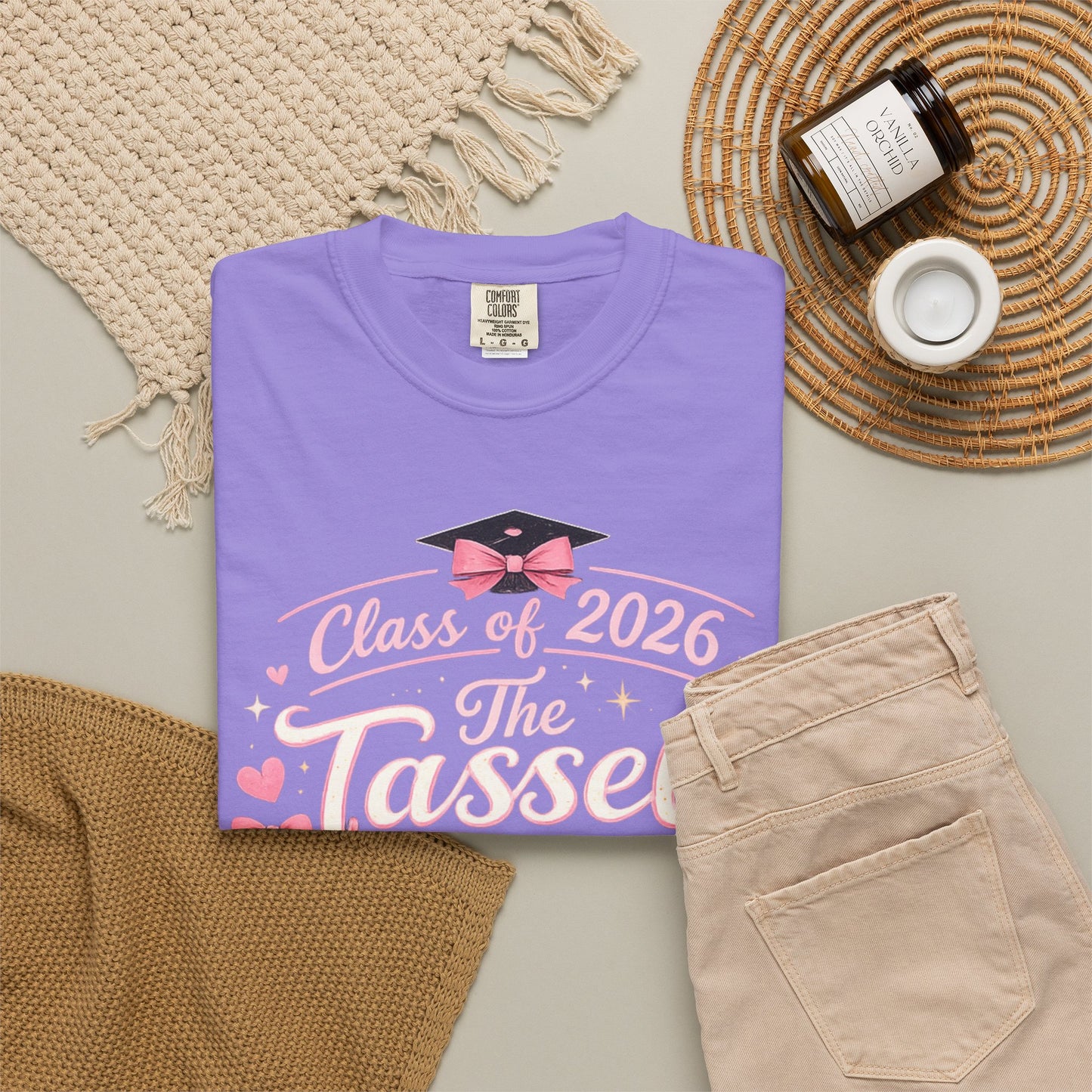 Comfort Colors Class of 2026 The Tassel Was Worth The Hassle T-Shirt | Graduation Shirt