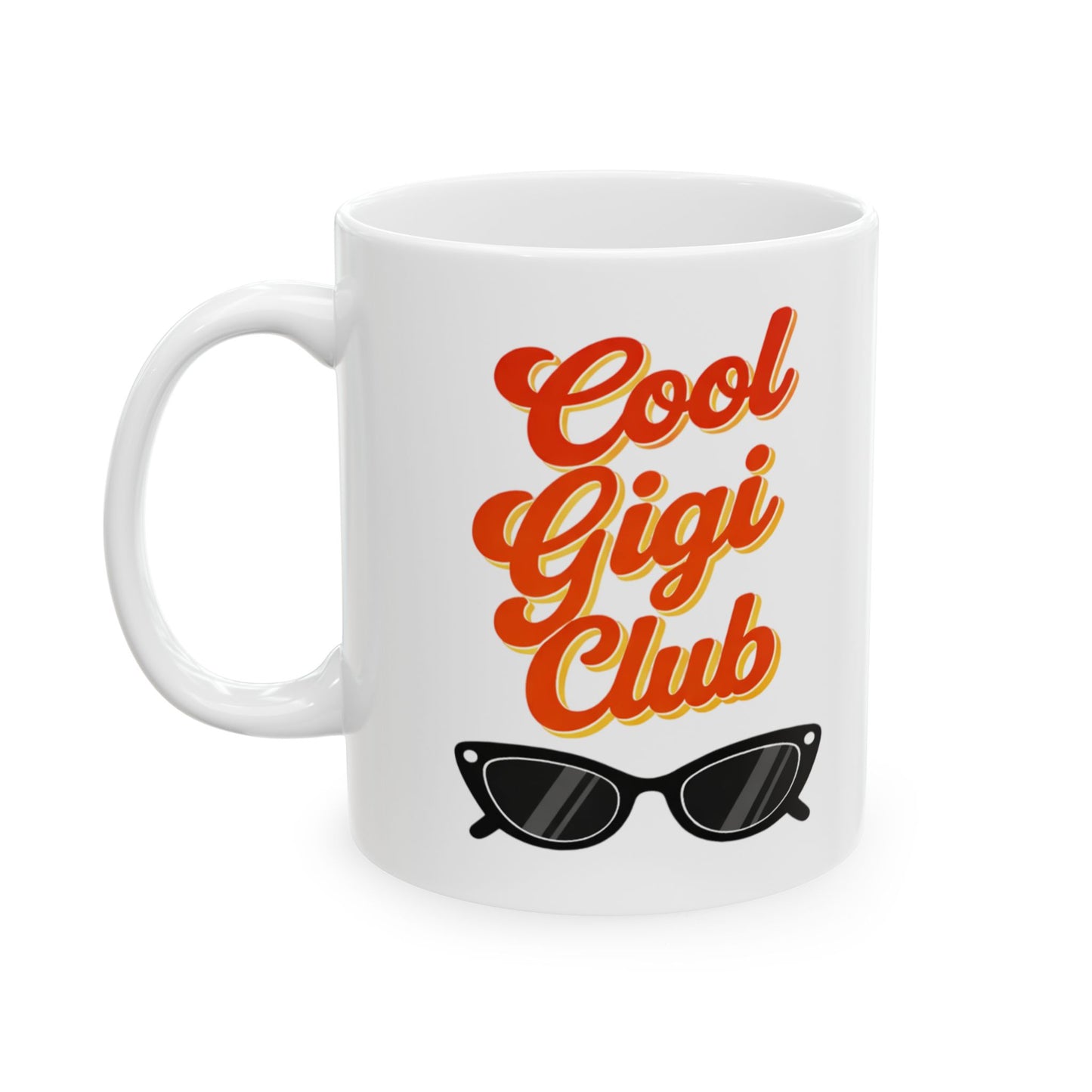 Cool Gigi Club Mug Retro Gigi Gift Funny Coffee Cup Mothers Day