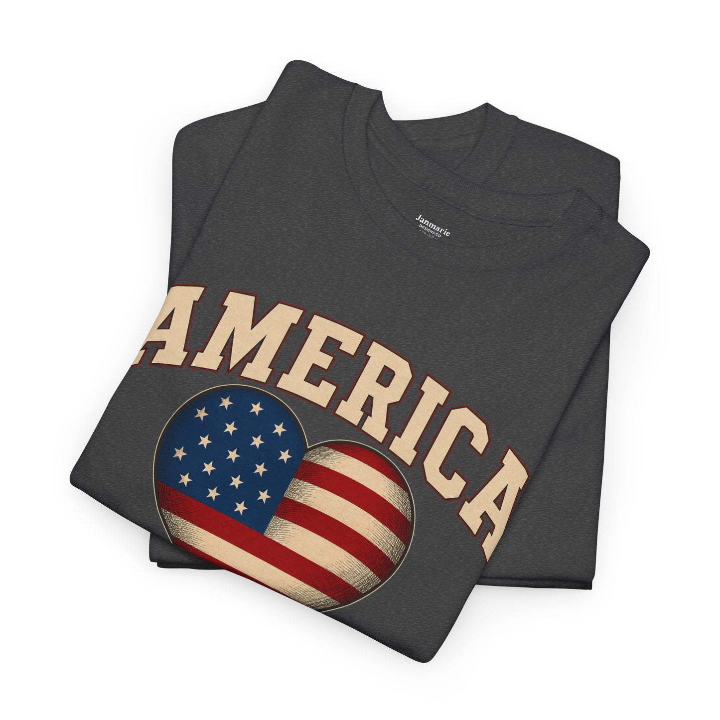 America 250 Shirt, Patriotic Heart Shirt, Land That I Love Tee, USA 1776 2026 Shirt, Fourth of July Shirt, Americana Graphic Tee