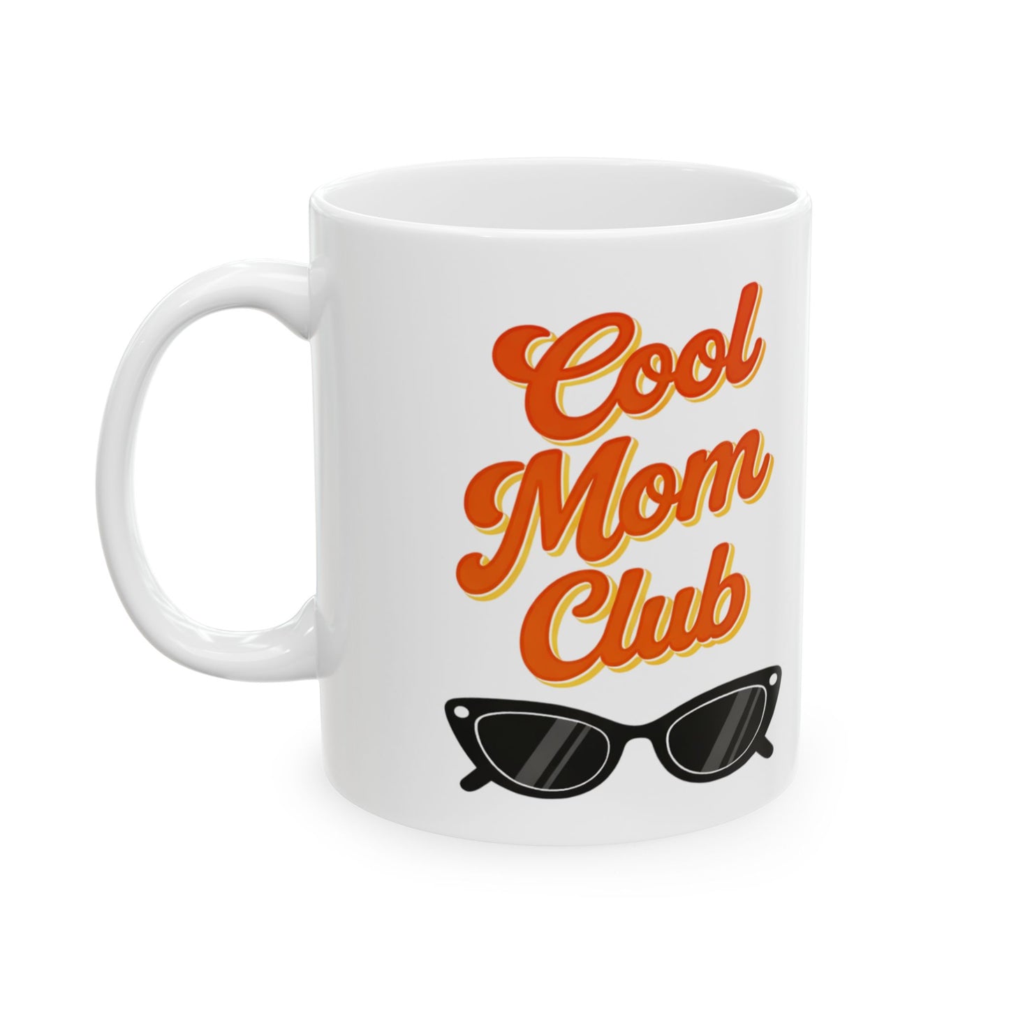 Cool Mom Club Mug Retro Mom Gift Funny Coffee Cup Mothers Day Present 
