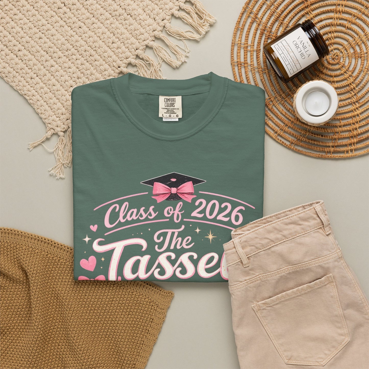 Comfort Colors Class of 2026 The Tassel Was Worth The Hassle T-Shirt | Graduation Shirt