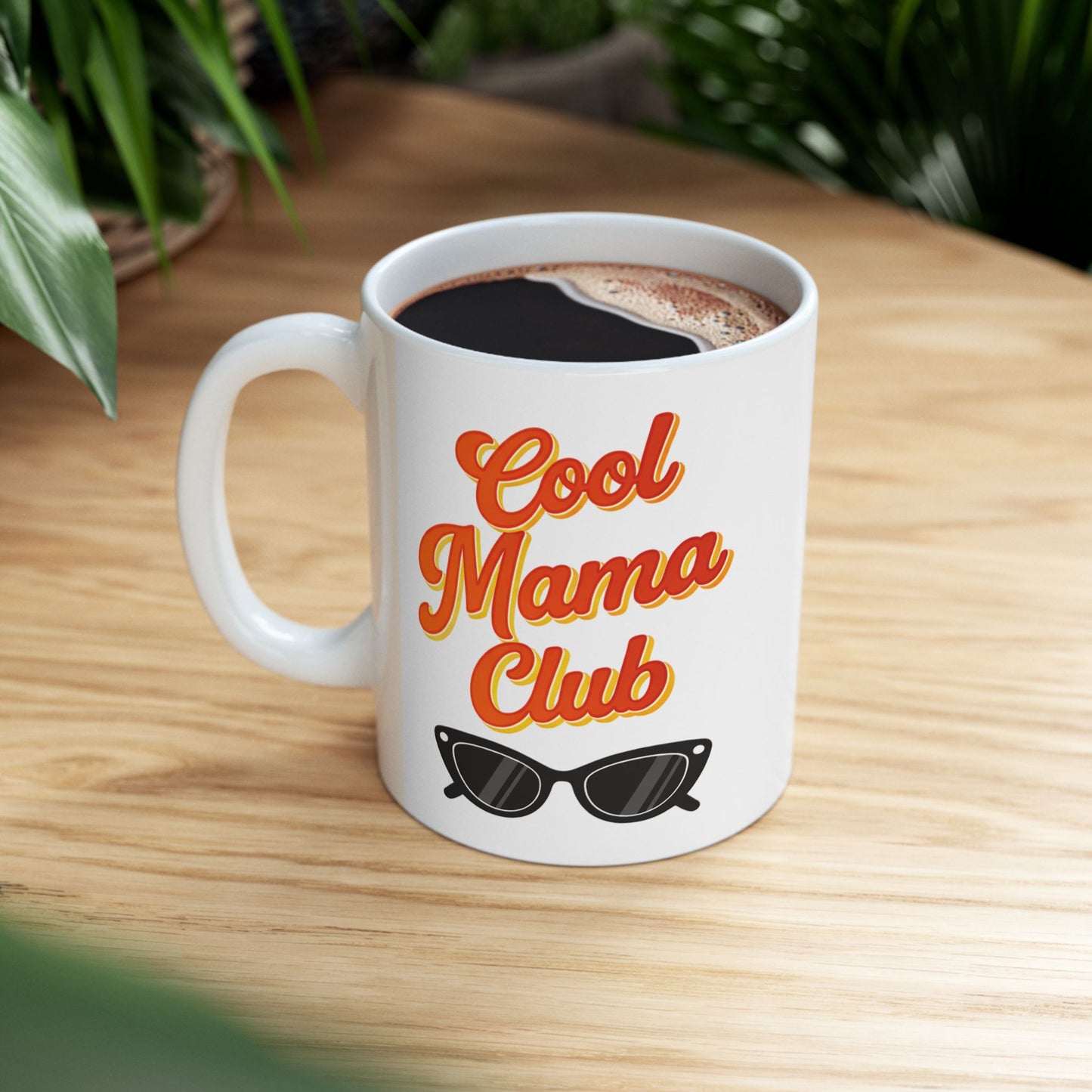 Cool Mama Club Mug Retro Mama Gift Funny Mothers Day Coffee Cup Mom Present