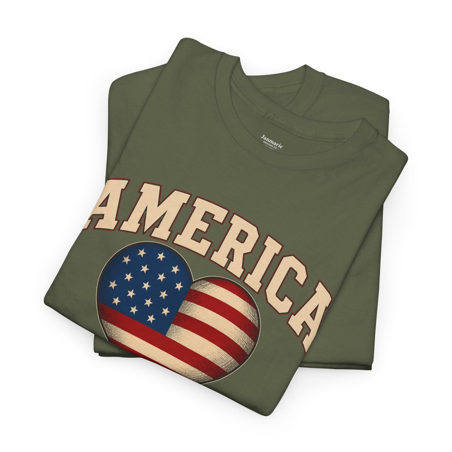 America 250 Shirt, Patriotic Heart Shirt, Land That I Love Tee, USA 1776 2026 Shirt, Fourth of July Shirt, Americana Graphic Tee