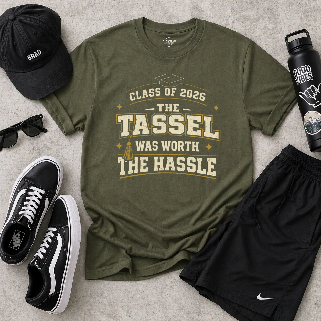 Class of 2026 Tassel Was Worth The Hassle T-Shirt | Graduation Tee