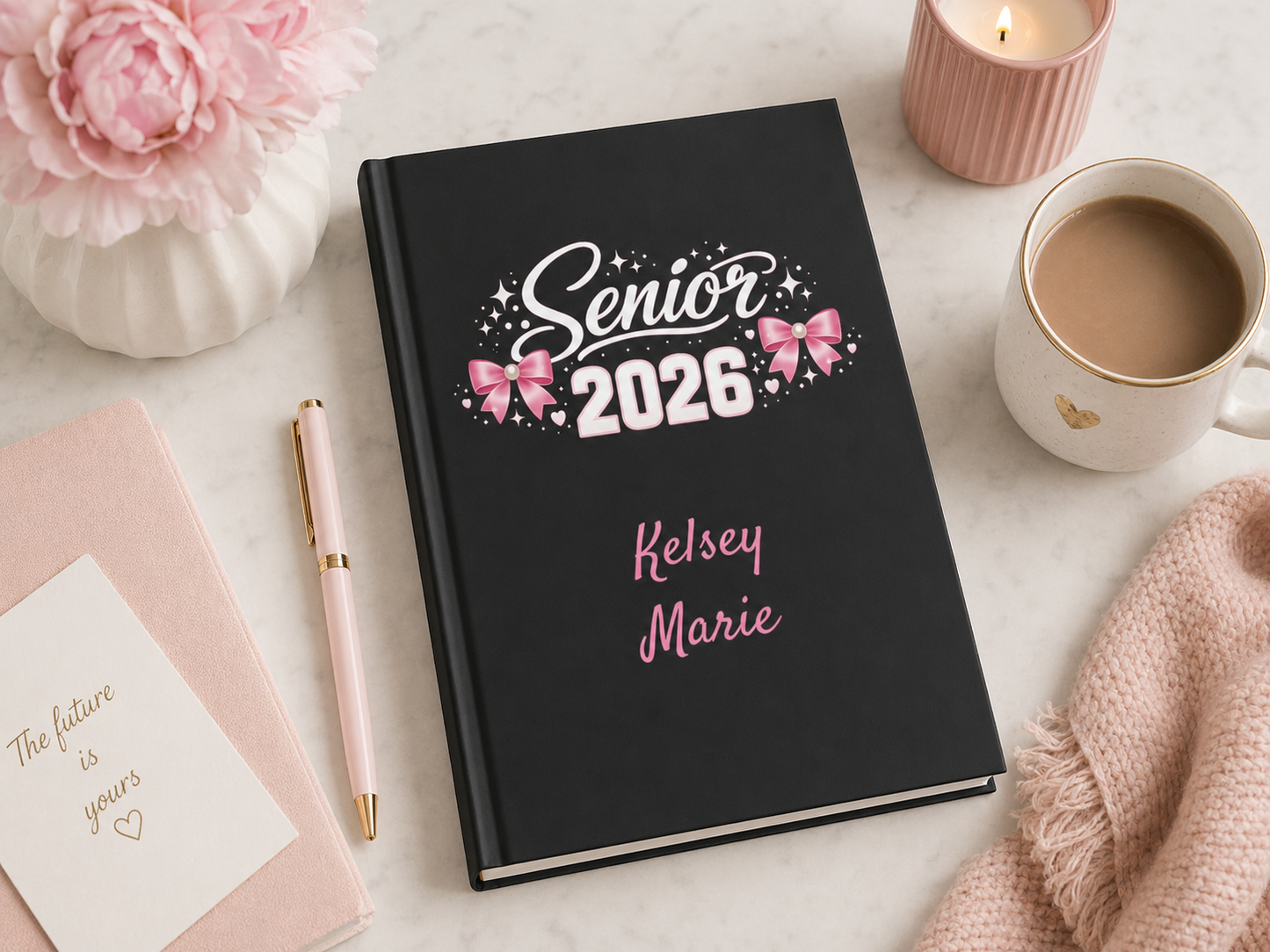 Senior 2026 Hardcover Journal | Personalized Name Option