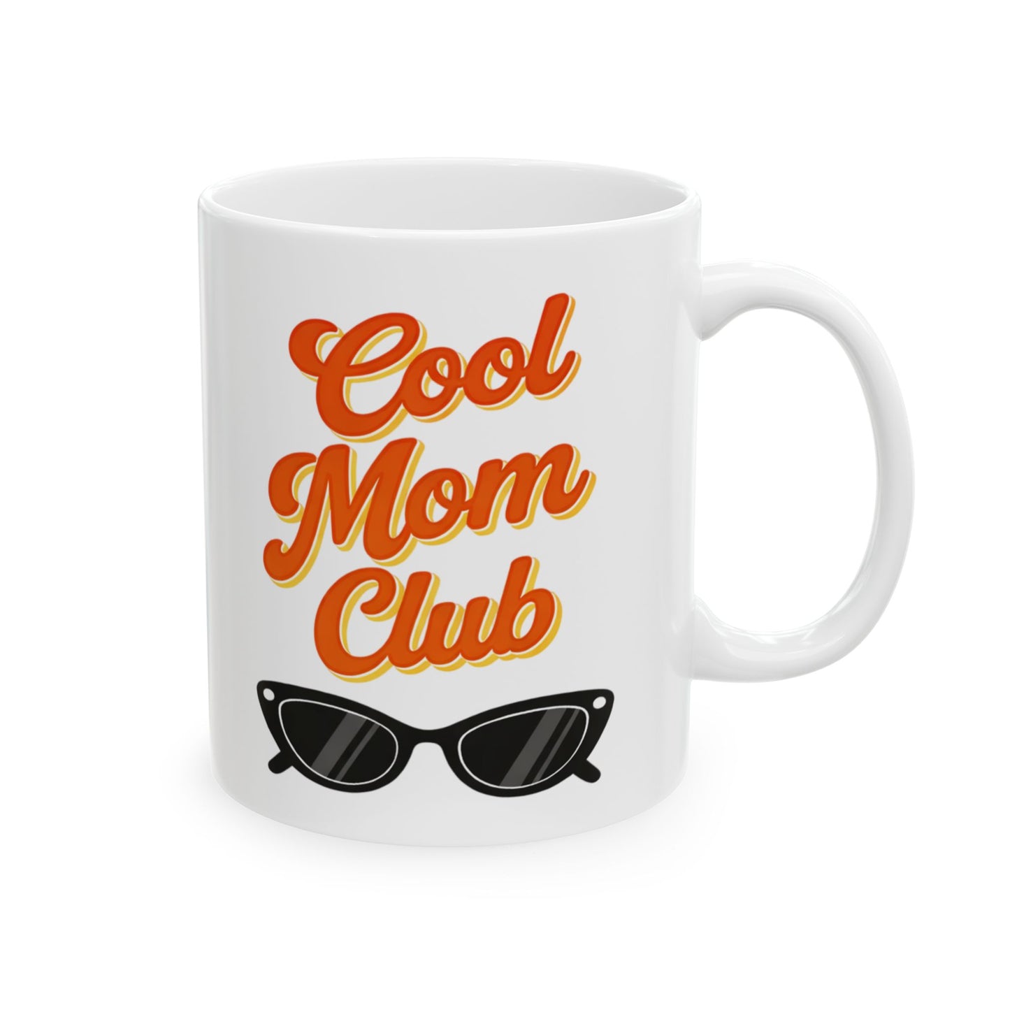 Cool Mom Club Mug Retro Mom Gift Funny Coffee Cup Mothers Day Present 