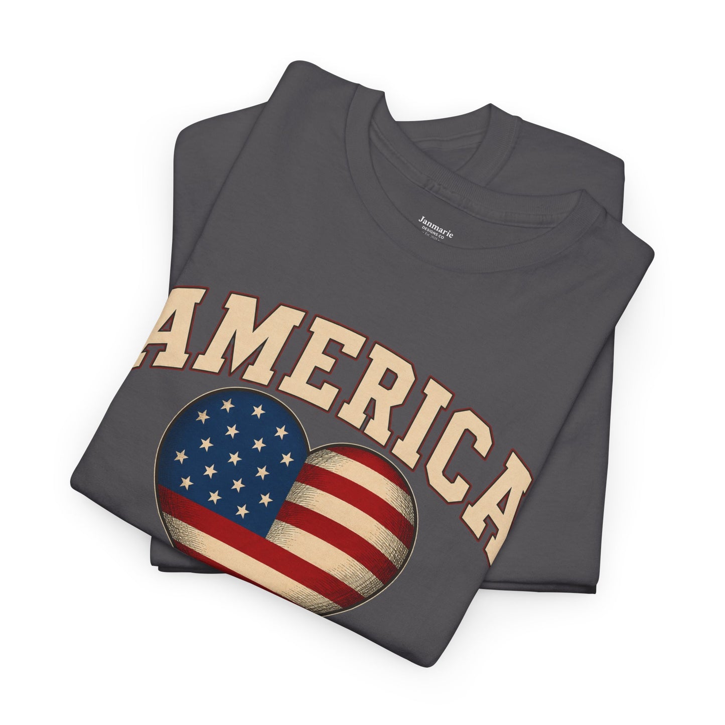 America 250 Shirt, Patriotic Heart Shirt, Land That I Love Tee, USA 1776 2026 Shirt, Fourth of July Shirt, Americana Graphic Tee