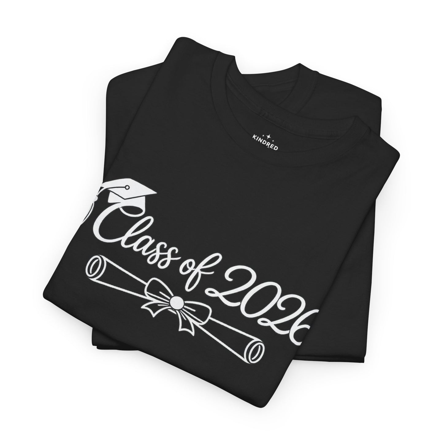 Class of 2026 graduation shirt | Diploma and cap tee