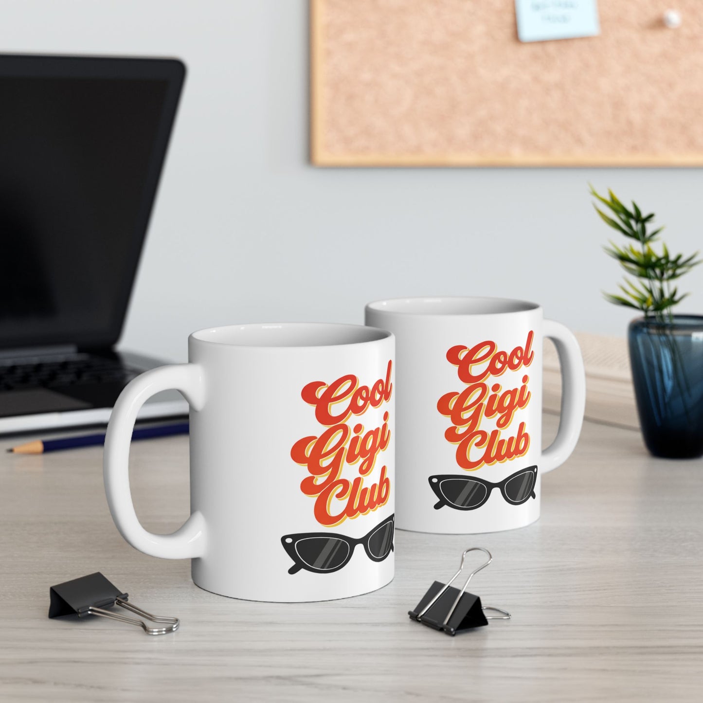 Cool Gigi Club Mug Retro Gigi Gift Funny Coffee Cup Mothers Day